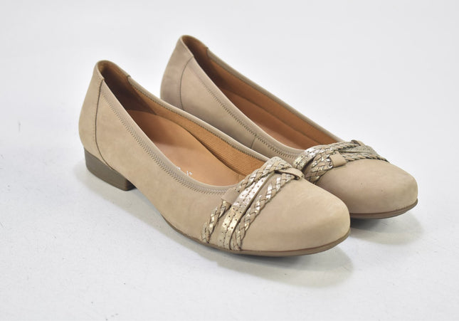 Gabor Damen Halbschuhe Slipper Ballerinas UK 6,5 Nr. 24-X 1114-Schuh-Gebraucht-secondhand