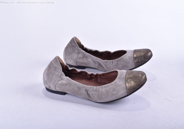 Think Damen Halbschuhe Slipper Ballerinas EUR 38,5 Nr. 25-P 1167-SchuhGebraucht
