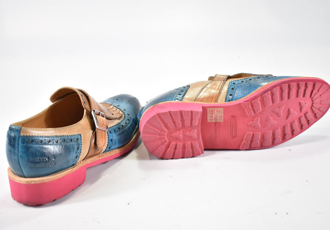 Melvin&Hamilton Damen Halbschuhe Ballerinas EUR 37 Nr. 24-F 2787-Schuh-Gebraucht-secondhand