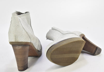 Fred Dela Bretoniere Damen Stiefelette Boots EUR 40 Nr. 23-M 4248-Schuh-Gebraucht-secondhand