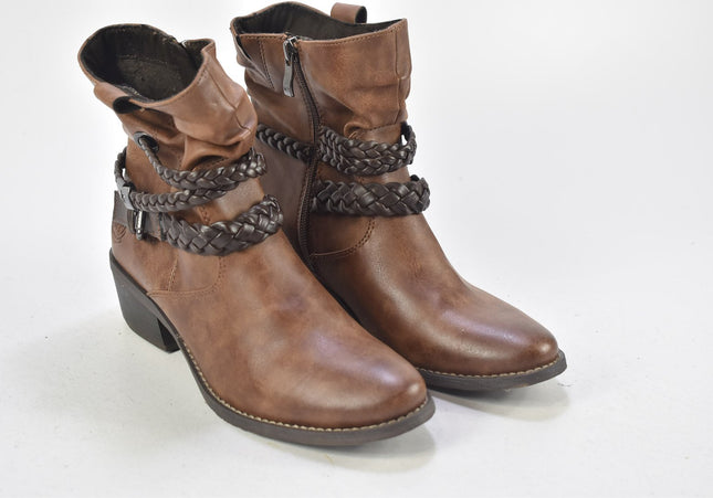 Marco Tozzi Damen Stiefelette Boots EUR 39 Nr. 24-A 2141-Schuh-Gebraucht-secondhand
