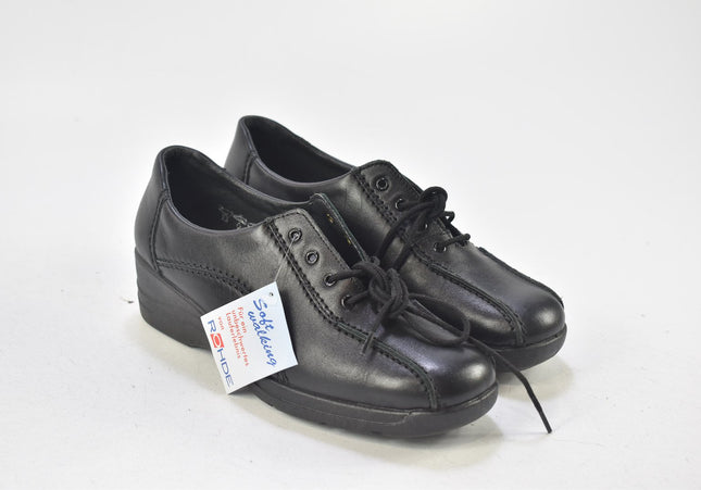 Rohde Damen Halbschuhe Freizeitschuhe UK 4,5 Nr. 24-U 576-Schuh-Gebraucht-secondhand