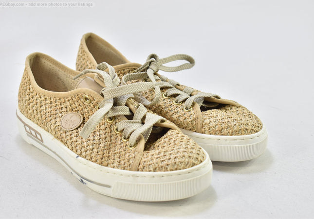 Rieker Damen Halbschuhe Freizeitschuhe EUR 40 Nr. 25-T 1030-gebrauchte Schuhe-Second hand-SchuhGebraucht