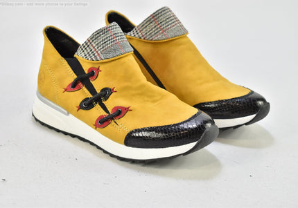 Rieker Damen Stiefelette Boots EUR 38 Nr. 24-B 6262-Schuh-Gebraucht-secondhand