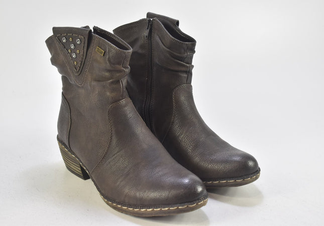 Rieker Damen Stiefelette Boots EUR 38 Nr. 24-B 3698-Schuh-Gebraucht-secondhand