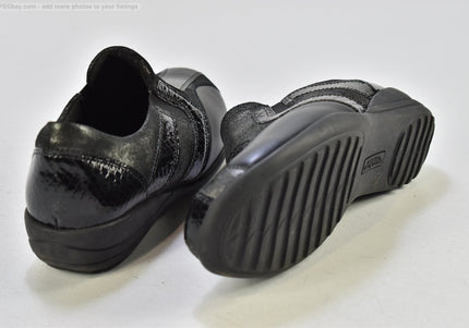 Waldläufer Damen Halbschuhe Slipper Ballerinas UK 5,5 Nr. 25-U 2154
