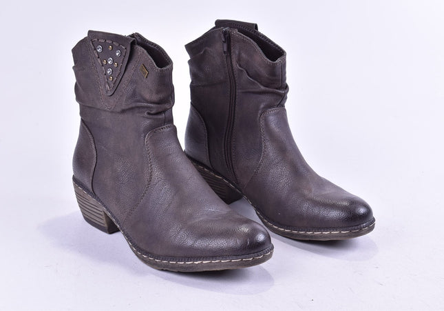 Rieker Damen Stiefelette Boots EUR 38 Nr. 24-F 1541-Schuh-Gebraucht-secondhand