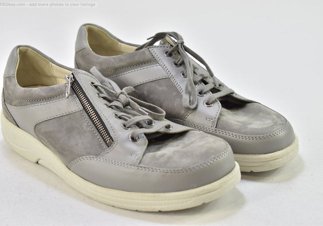 Ströber Herren Halbschuhe Freizeitschuhe UK 10 Nr. 25-T 1033-gebrauchte Schuhe-Second hand-SchuhGebraucht