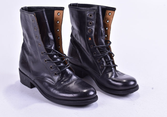 La Martina Damen Stiefelette Boots EUR 37 Nr. 24-Y 3853-Schuh-Gebraucht-secondhand