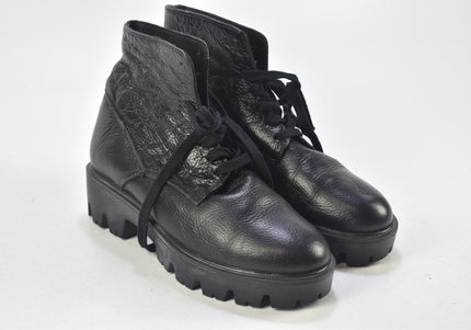 Damen Stiefelette Boots EUR 36 Nr. 24-B 526-Schuh-Gebraucht-secondhand