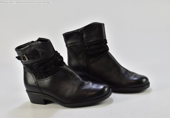 Medicus Damen Stiefelette Boots UK 4,5 Nr. 24-B 6133-Schuh-Gebraucht-secondhand