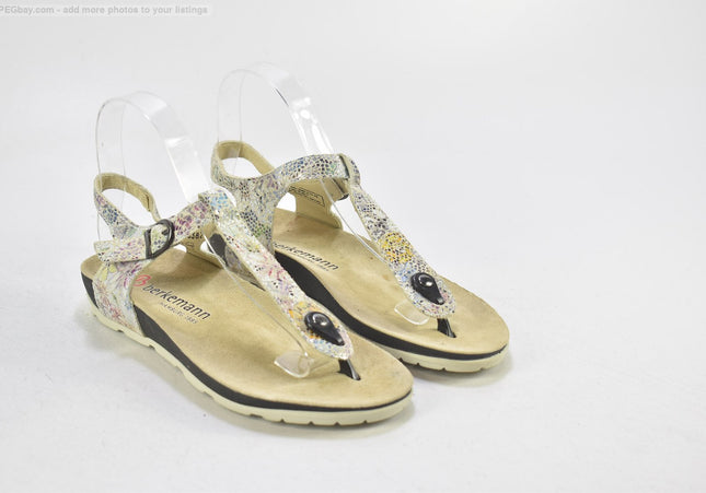 Berkemann Damen Sandale Sandalette UK 4 Nr. 25-S 345-Schuh-Gebraucht-secondhand