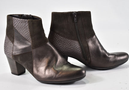 Gabor Damen Stiefelette Boots UK 5,5 Nr. 24-A 356-Schuh-Gebraucht-secondhand
