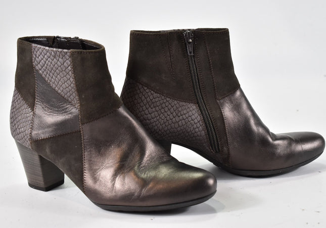 Gabor Damen Stiefelette Boots UK 5,5 Nr. 24-A 356-Schuh-Gebraucht-secondhand