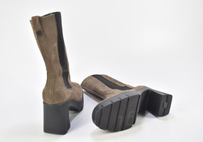 Högl Damen Stiefelette Boots UK 3,5 Nr. 24-A 3602-Schuh-Gebraucht-secondhand