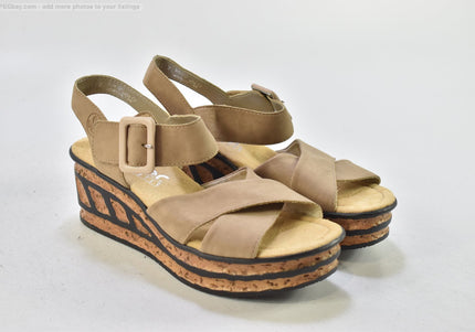 Rieker  Damen Sandale Sandalette  EUR 37 Nr. 26-S 1852