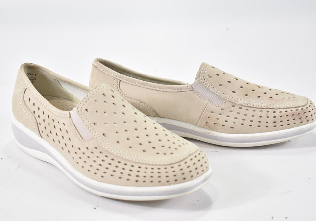 Medicus Damen Halbschuhe Slipper Ballerinas UK 4,5 Nr. 24-F 2788-Schuh-Gebraucht-secondhand