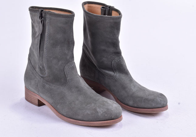 Angelo Bervicato Damen Stiefelette Boots EUR 37,5 Nr. 24-Y 3854-Schuh-Gebraucht-secondhand