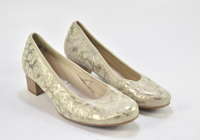 Rebecca von Lengfeld Damen Pumps High Heels UK 3,5 Nr. 24-T 2640-Schuh-Gebraucht-secondhand