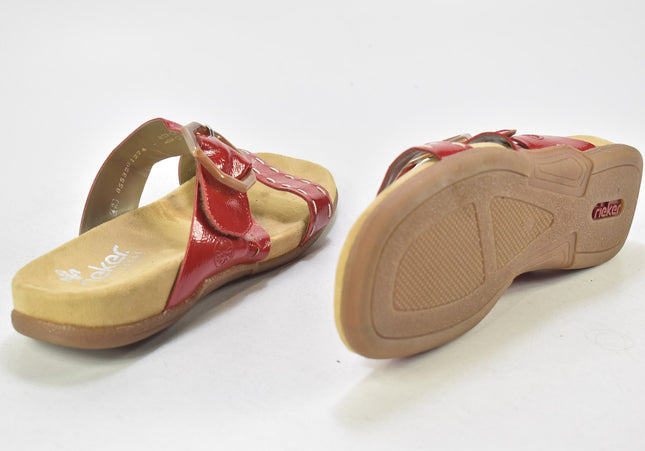 Rieker Damen Sandale Pantolette EUR 42 Nr. 24-SD 2901-Schuh-Gebraucht-secondhand