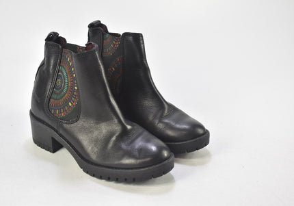 Desigual Damen Stiefelette Boots EUR 36 Nr. 24-B 528-Schuh-Gebraucht-secondhand