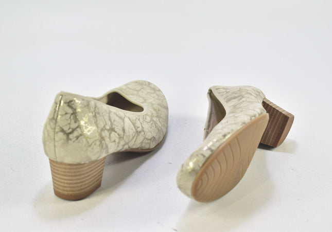 Rebecca von Lengfeld Damen Pumps High Heels UK 3,5 Nr. 24-T 2640-Schuh-Gebraucht-secondhand