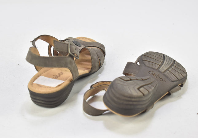 Gabor Damen Sandale Sandalette UK 4 Nr. 24-SD 4200-Schuh-Gebraucht-secondhand