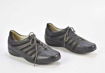 Waldläufer Damen Halbschuhe Freizeitschuhe UK 4 Nr. 24-J 5236-Schuh-Gebraucht-secondhand