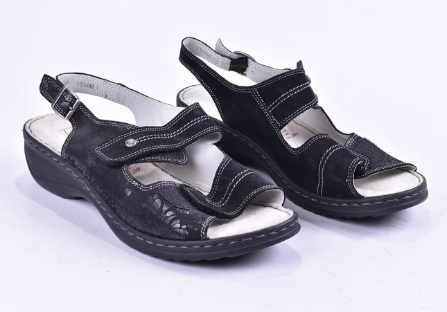 Medicus Damen Sandale Sandalette UK 8 Nr. 24-SD 2707-Schuh-Gebraucht-secondhand