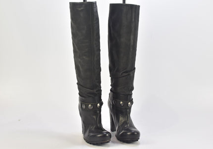 Vic Matie Damen Stiefel Stiefelette Boots EUR 36,5 Nr. 24-B 1250-Schuh-Gebraucht-secondhand