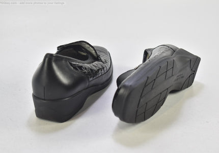 Waldläufer Damen Halbschuhe Slipper Ballerinas UK 7 Nr. 25-F 2537-Schuh-Gebraucht-secondhand