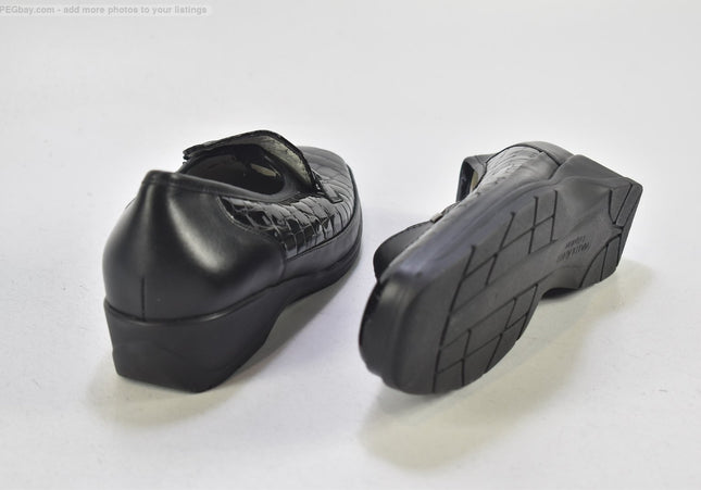 Waldläufer Damen Halbschuhe Slipper Ballerinas UK 7 Nr. 25-F 2537-Schuh-Gebraucht-secondhand