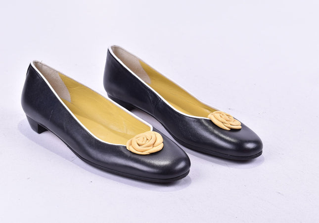 David Braun Damen Halbschuhe Slipper Ballerinas SL 24,5 cm Nr. 24-J 4412-Schuh-Gebraucht-secondhand