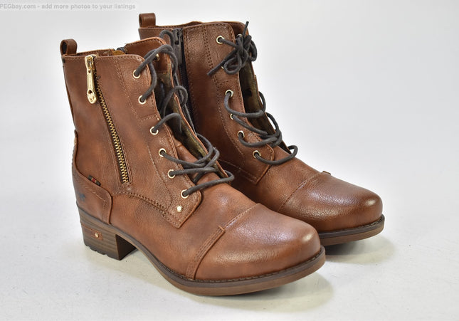 Mustang Damen Stiefelette Boots EUR 38 Nr. 24-B 7334-SchuhGebraucht