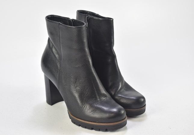 Högl Damen Stiefelette Boots UK 4 Nr. 24-B 530-Schuh-Gebraucht-secondhand