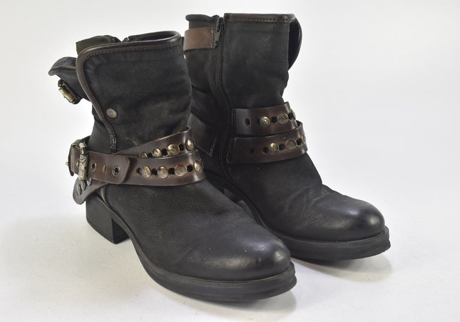 YKX&Co Damen Stiefelette Boots EUR 40 Nr. 24-B 3704-Schuh-Gebraucht-secondhand