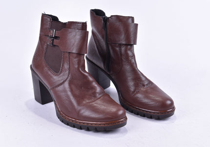 Rieker Damen Stiefelette Boots EUR 39 Nr. 24-A 289-Schuh-Gebraucht-secondhand