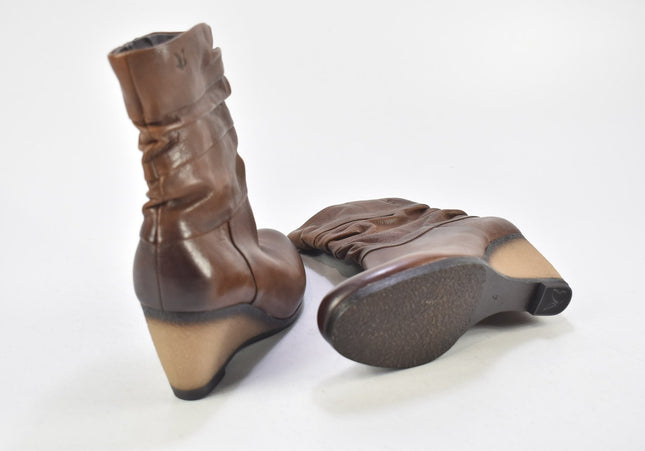 Caprice Damen Stiefelette Boots UK 4 Nr. 24-A 3548-Schuh-Gebraucht-secondhand