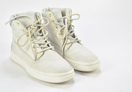 Timberland Damen Stiefelette Boots EUR 37,5 Nr. 24-A 2150-Schuh-Gebraucht-secondhand