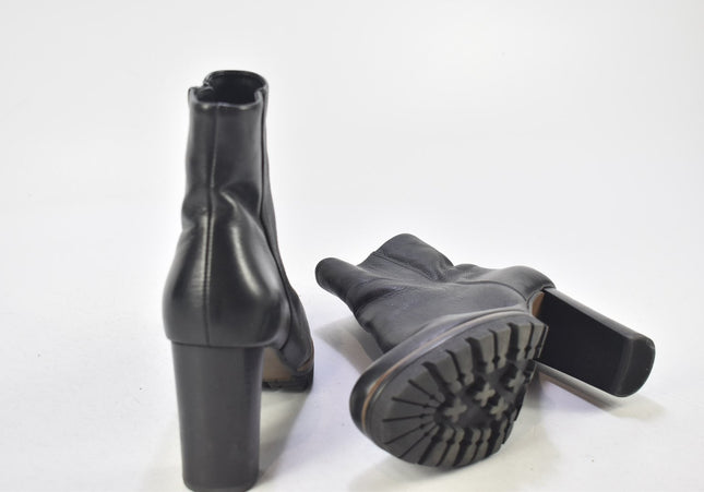 Högl Damen Stiefelette Boots UK 4 Nr. 24-B 530-Schuh-Gebraucht-secondhand