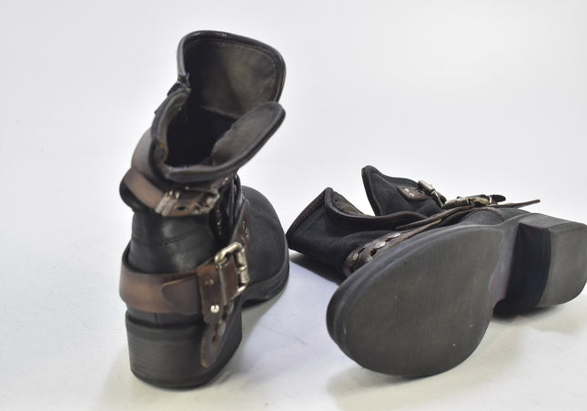 YKX&Co Damen Stiefelette Boots EUR 40 Nr. 24-B 3704-Schuh-Gebraucht-secondhand