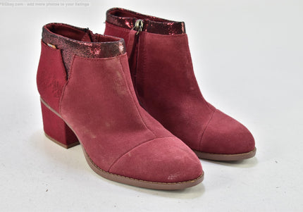 Toms Damen Stiefelette Boots EUR 35,5 Nr. 24-B 6269-Schuh-Gebraucht-secondhand