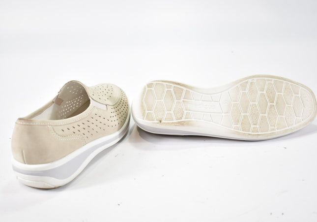 Medicus Damen Halbschuhe Slipper Ballerinas UK 4,5 Nr. 24-F 2788-Schuh-Gebraucht-secondhand