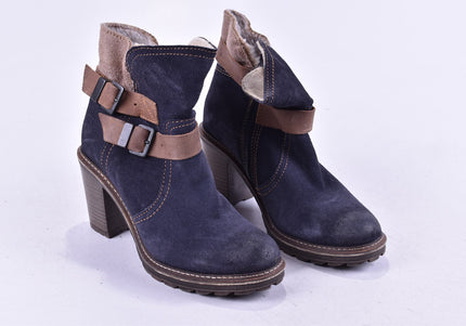 Tamaris Damen Stiefelette Boots EUR 37 Nr. 24-M 3670-Schuh-Gebraucht-secondhand