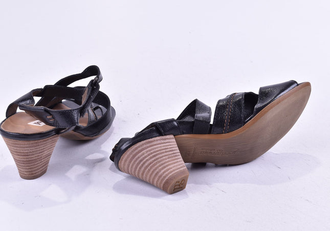 Paul Green Damen Sandale Sandalette UK 4,5 Nr. 24-SD 549-Schuh-Gebraucht-secondhand