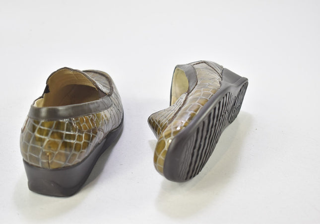 Waldläufer Damen Halbschuhe Slipper Ballerinas UK 6 Nr. 24-P 2356-Schuh-Gebraucht-secondhand