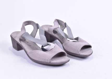 Jenny Damen Sandale Sandalette UK 4 Nr. 24-SD 2711-Schuh-Gebraucht-secondhand