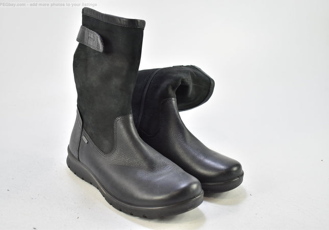 Ecco GTX Damen Stiefelette Boots EUR 38 Nr. 24-B 6272-Schuh-Gebraucht-secondhand