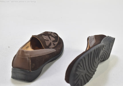 Helvesko Damen Halbschuhe Slipper Ballerinas EUR 38 Nr. 25-F 3309-Schuh-Gebraucht-secondhand