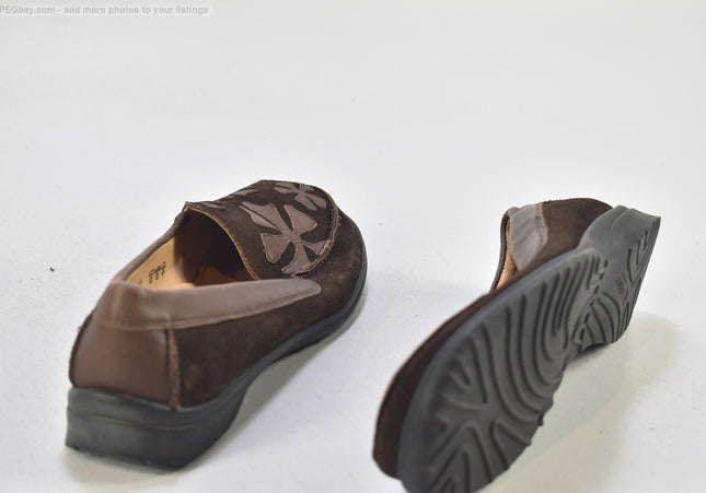 Helvesko Damen Halbschuhe Slipper Ballerinas EUR 38 Nr. 25-F 3309-Schuh-Gebraucht-secondhand